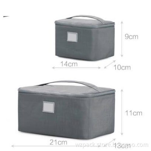2016 OEM Women's Makeup Cosmetic Toiletry Organizer Storage Purse Travel Bag Case Pouch